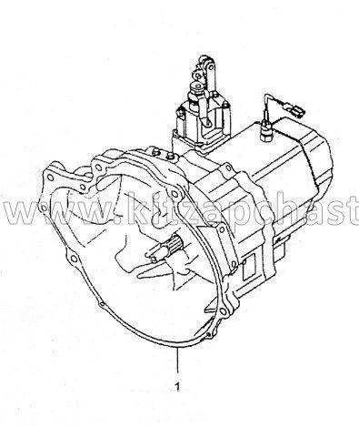 Коробка передач в сборе Byd Flyer 10021354