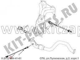 Датчик кислородный (лямбда зонд) задний Geely Emgrand X7 NL4 1016015318