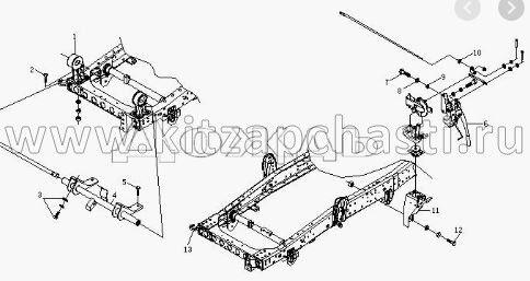 Опора кабины задняя правая в сборе Baw Fenix 1065 BP17805020124A